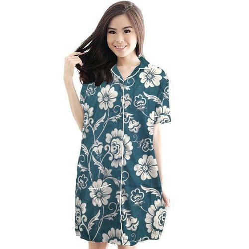 Jual Termurah Daster Piyama Baju Tidur Katun Wanita Murah Motif Bunga Kab Bekasi Rimotrisnojaya Tokopedia