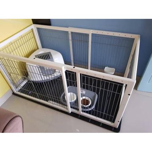 expandable dog cage