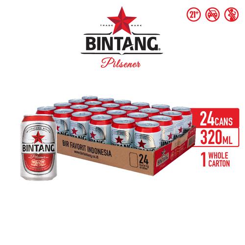 Foto Produk Bir Bintang Pilsener 320ml Can Multipack 24 dari Drink Corner Bekasi