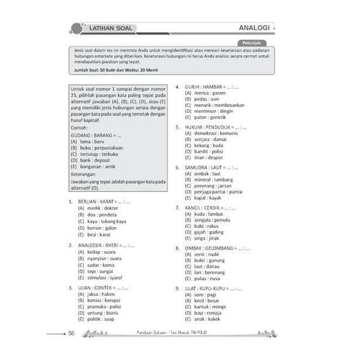 Jual Panduan Sukses Tes Masuk Tni Polri Jakarta Barat Listia Toko Tokopedia