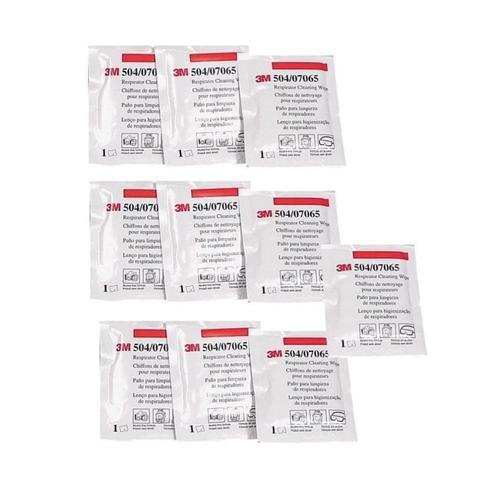 Jual 3M Alcohol Free Respirator Cleaning Wipe 504 Paket isi 10 PCS