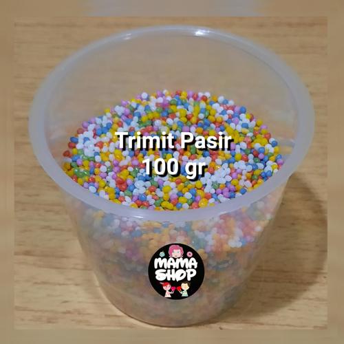 Foto Produk Spikel Trimit Hiasan Kue Gula Warna Warni Sprinkle 200 gram dari mama shop