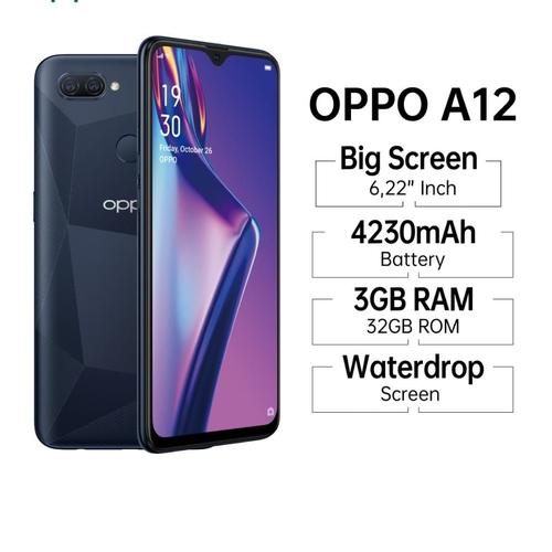 Jual Oppo A12 Smartphone Ram 3 32gb Garansi Resmi Abu Abu Jakarta Timur Wahana Accessories 