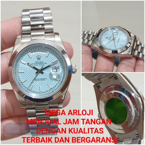 Jual JAM TANGAN COWOK ROLEX DAY DATE 
