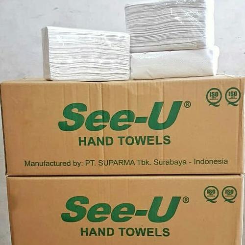 Foto Produk Tissue hand towel see u harga u/1 dus isi 20 pack dari berkat kami