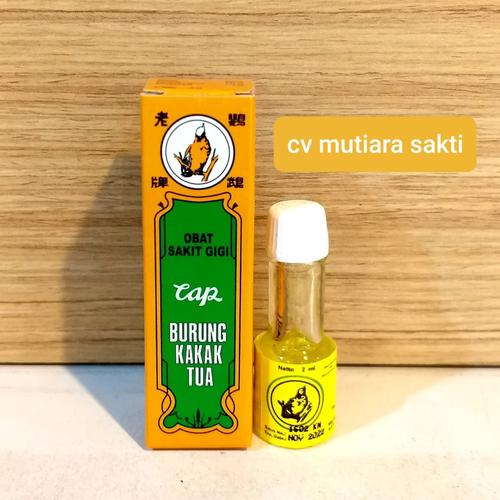 Jual OBAT SAKIT GIGI CAP BURUNG KAKAK TUA - Jakarta Pusat - C.V. MUTIARA SAKTI | Tokopedia