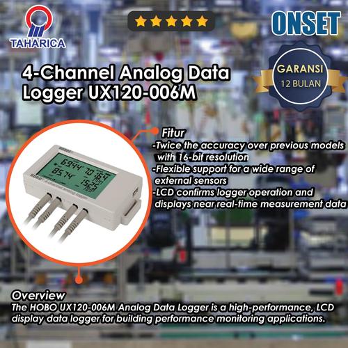 Jual 4Channel Analog Data Logger UX120006M Jakarta Timur Raya