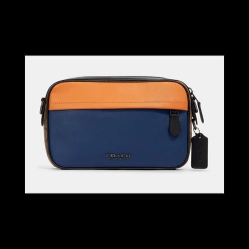 Foto Produk Coach Men Signature Graham Crossbody Tan Admiral Multi dari ferliarj16