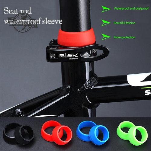 Foto Produk SEAL KARET SILICON SILICONE PELINDUNG SEATPOST Sepeda ANTI DEBU - Hitam dari WARUNGMAGELANGS