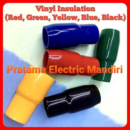 Jual Kondom Skun Kabel Vinyl insulation End Cap V-2 Vinil isolasi Warna