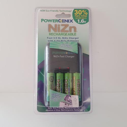 Jual Charger PowerGenix NiZn+ 4 batere Nizn 1,6V - Jakarta Utara ...
