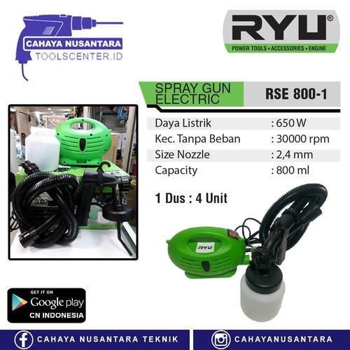 Jual Spray Gun Electric RYU RSE 800-1 - Kota Surabaya - Cahaya ...