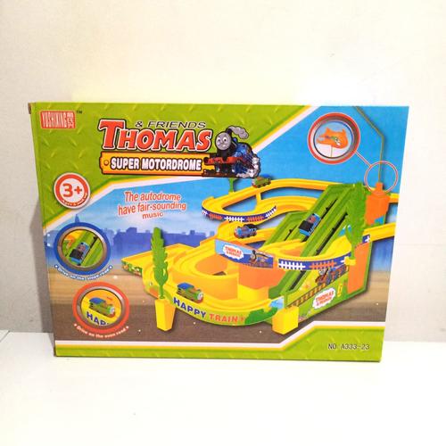 Foto Produk mainan thomas n friend / track thomas super motordrome dari OB (ORANGE BLUE) toys