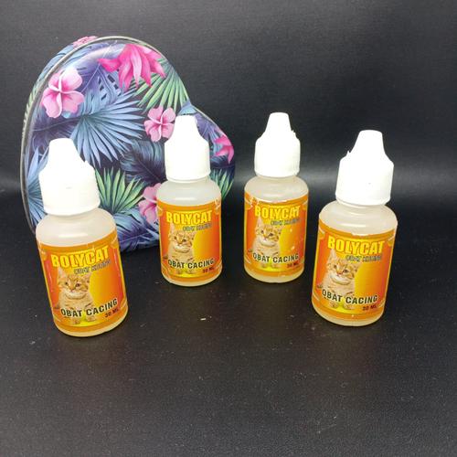 Gambar obat cacing kucing Bolycat 30ml dari wijayapetshop undefined Tokopedia