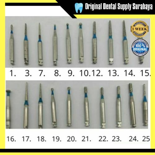 Jual Mata bur lowspeed 10 pcs diamond bur lowspeed Kota Surabaya
