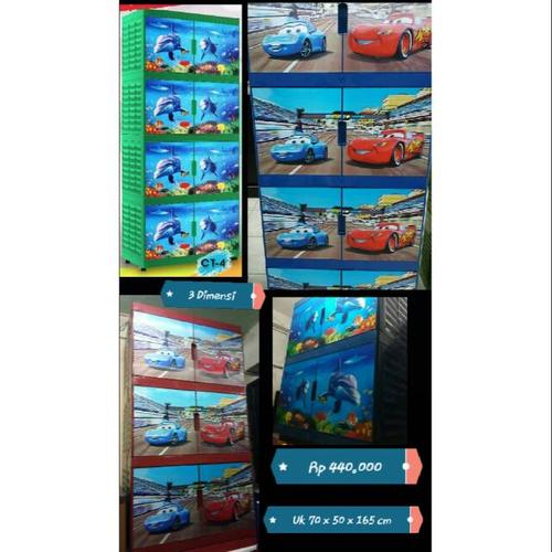 Jual Lemari Jumbo Gambar Bergerak 3 Dimensi Jakarta Utara Krisnaawati Mall Tokopedia