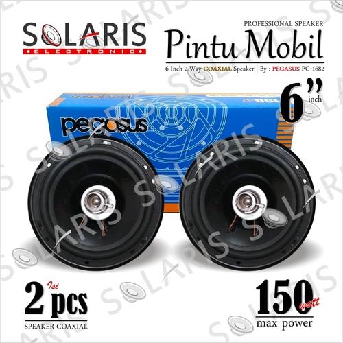 Jual SPEAKER COAXIAL 6 inch SPEAKER PINTU MOBIL Pegasus PG1682