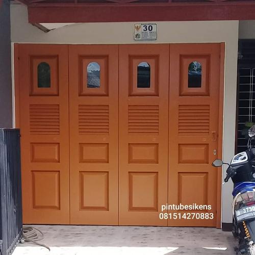Jual Harga pintu besi garasi - Putih - Kota Tangerang