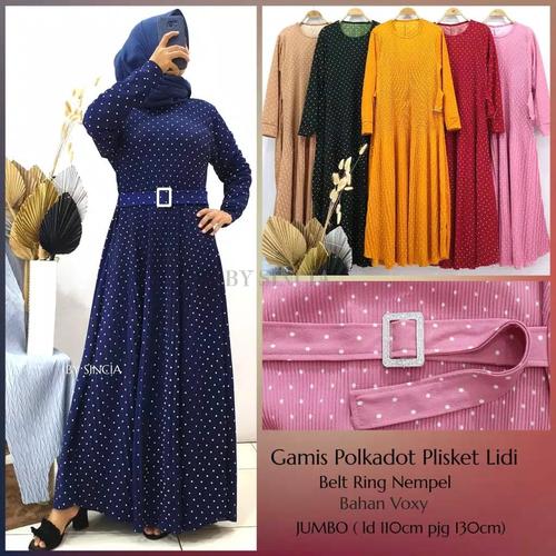 Foto Produk Gamis Plisket Jumbo XL -XXL dari Sethyajaya Collection