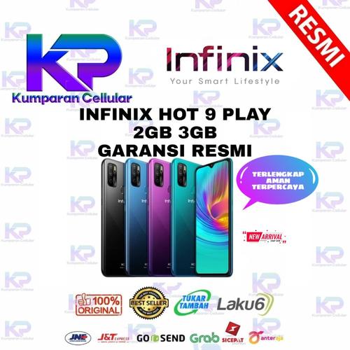 Foto Produk INFINIX HOT 9 PLAY 2GB 32GB GARANSI RESMI - Ungu dari Kumparan Cellular