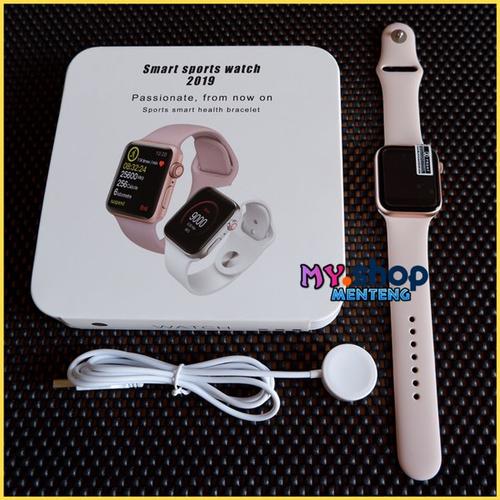 Jual Smart Watch Iwo 9 New 19 With Gps Trackers Rose Gold Sparepar Kota Depok Finaldiriany Tokopedia