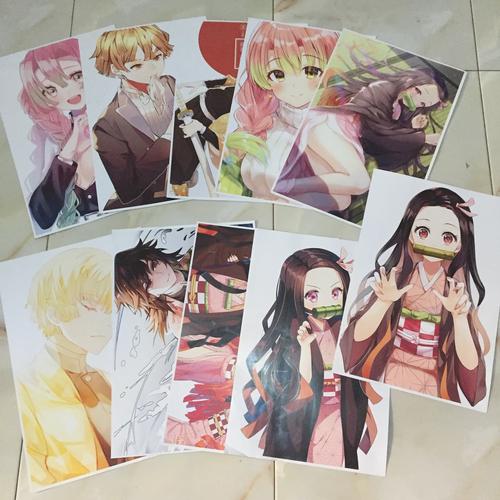 Jual poster anime custom desain bebas 150gr full colour uk A3 ...