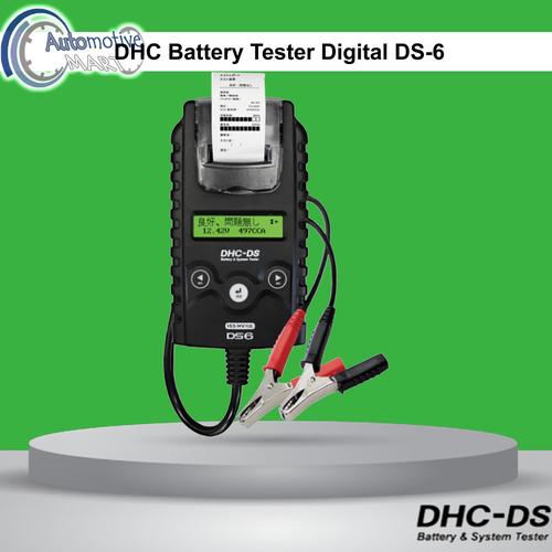 Jual DHC Digital Battery Tester DS6 + Printer Alat Pengukur Tegangan