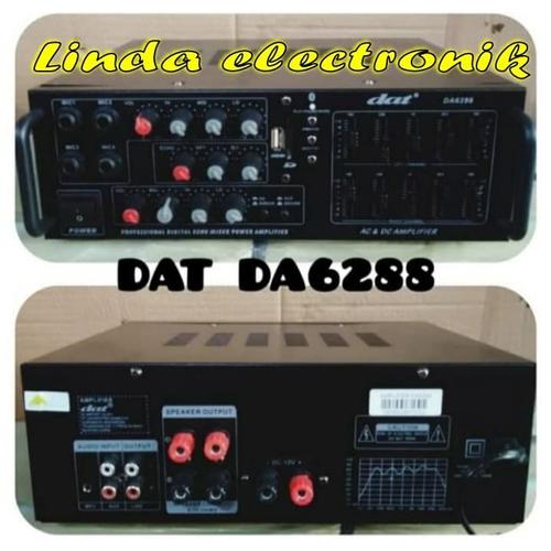 Jual ampli dat da6288 amplifier dat da 6288 ampli karaoke - Jakarta ...