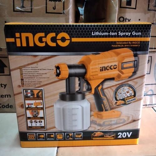 Foto Produk CSGLI2001 SPRAY GUN LISTRIK CORDLESS SEMPROTAN ANGIN CAT UNIT INGCO dari Sinar Abadi Medan