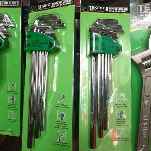 Foto Produk kunci L set panjang tekiro 8 pcs dari barokah tekhnik