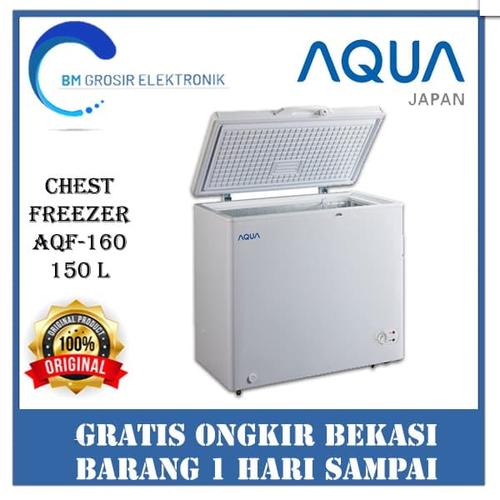 Jual AQUA AQF 160 W Chest Freezer (150 L) Kota Bekasi BM Grosir