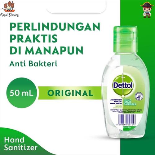 Foto Produk Dettol Hand Sanitizer Refresh 50mL dari Kapal Perang