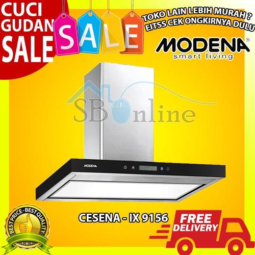 Jual COOKER HOOD ISLAND MODENA PENGHISAP ASAP DAPUR IX 9156 Kota