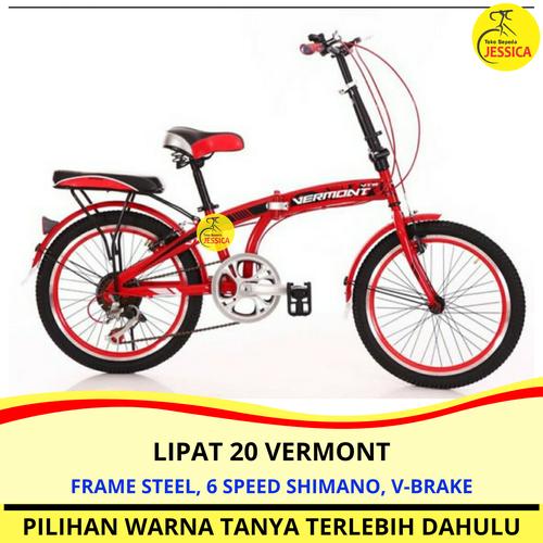Foto Produk Sepeda Lipat 20 Vermont Shimano Murah dari Sepeda Jessica