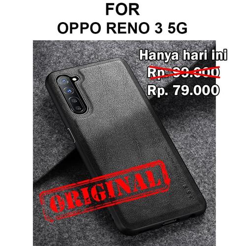 Promo Case Oppo Reno 3 Reno3 5G casing cover leather original X-LEVEL ...