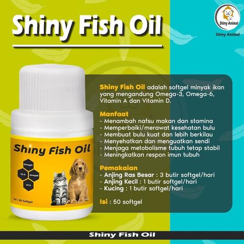 Jual Shiny Fish Oil 50 Softgel Minyak Ikan Untuk Kucing Dan Anjing Kota Bandung Atanta Shop Tokopedia