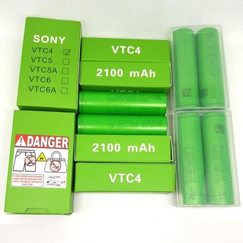 Foto Produk SONY/MURATA VTC 4 18650 2100MAH 30A AUTHENTIC dari BATERAI CENTRE