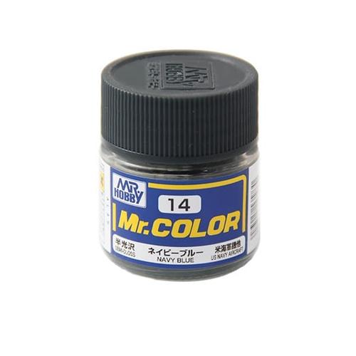 Gambar Mr Color C14 Navy Blue - Mr Hobby - Cat Mokit Tamiya Gundam dari AA Hobby Store undefined Tokopedia