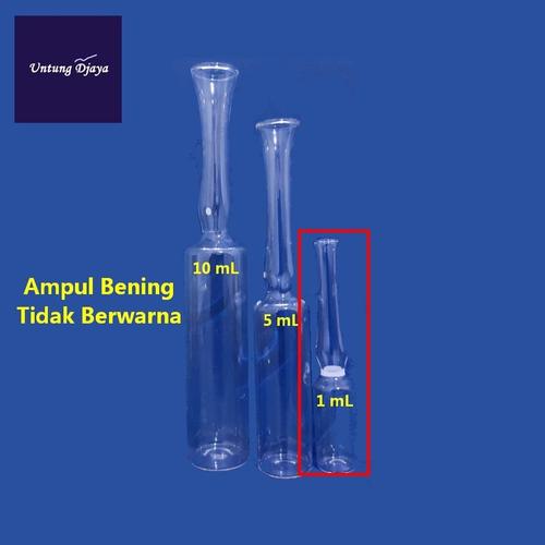 Jual Ampul 1 Ml Ampul 1ml Ampul 1 Cc Ampul 1cc Bening Tidak Berwarna Jakarta Pusat Untung Djaya Tokopedia