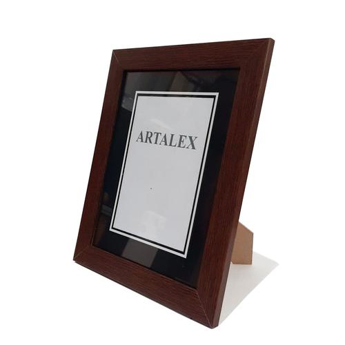 Jual Artalex Bingkai Foto / Frame Photo / Pigura 5R Coklat Motif Kayu ...