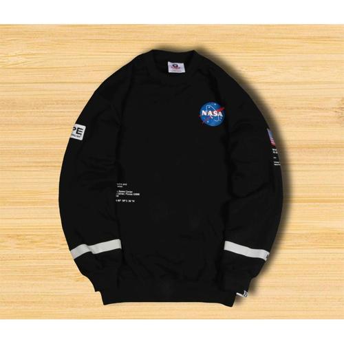 Jual NASA JAKET CREWNECK SWEATER TANPA KUPLUK- PAKAIAN MURAH COWOK