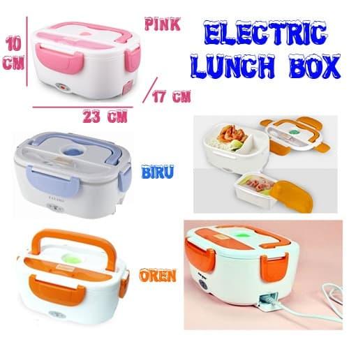 Jual Lunch Box Elektrik Power Electric Set Kotak makan bekal penghangat