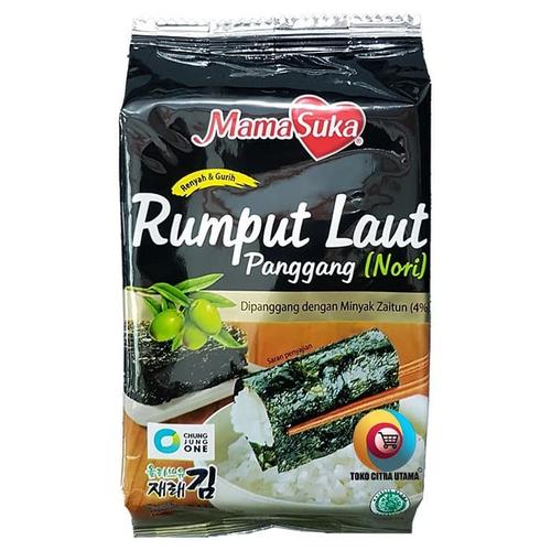 Jual Mamasuka Nori Rumput Laut Panggang Original 4,5 gr / seaweed dried