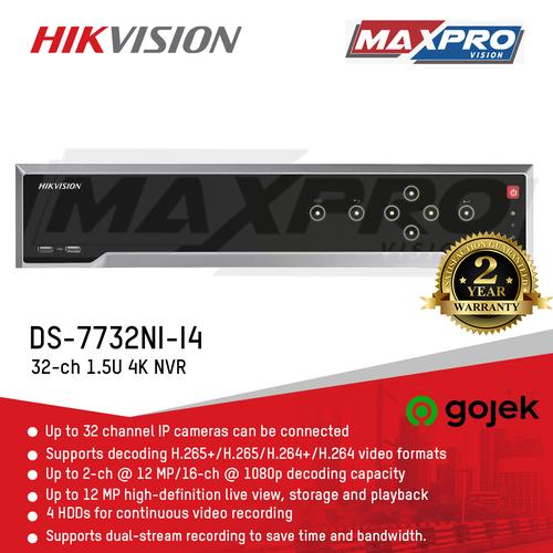 Jual NVR HIKVISION 32CH DS-7732NI-I4 Kota Administrasi Jakarta