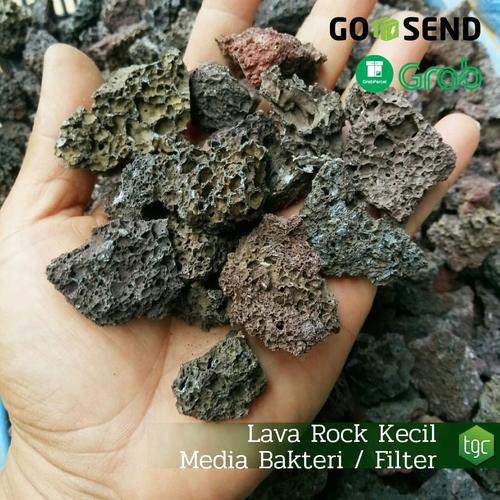 Jual Lava Rock Kecil Media Filter dan Rumah Bakteri 1kg Kota