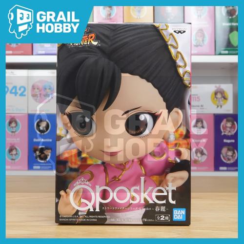Figura Q Posket De Chun-Li - Street Fighter, Coleccionable Banpresto, Alta Calidad De Detalles