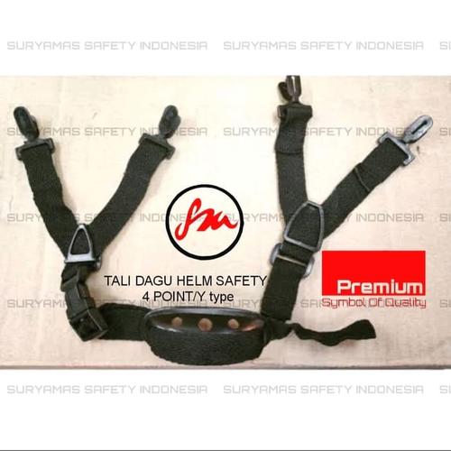 Jual tali dagu model Y untuk helm proyek/helm safety Kab. Bogor
