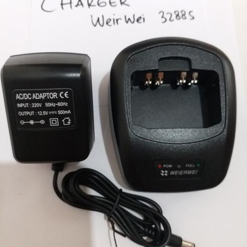 Foto Produk HT WEIRWEI CHARGER ADAPTOR DESKTOP CASAN HT WEIRWEI VEV 3288S,VEV3288D dari J&B Electronic
