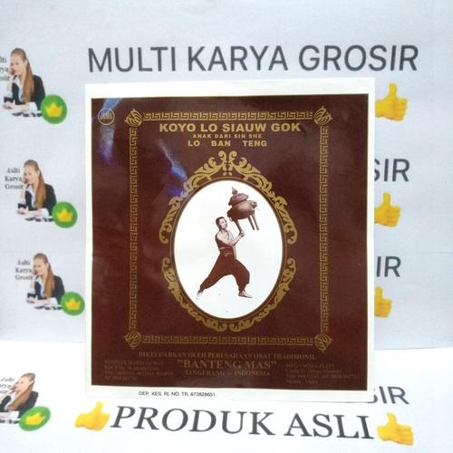 Foto Produk Koyo Bakar Lo Ban Teng / Lo Siauw Gok isi 1 pcs dari MULTI KARYA GROSIR