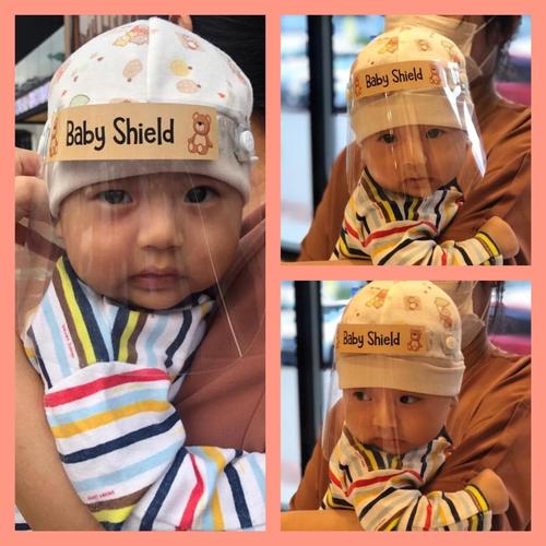 Foto Produk face shield bayi / baby faceshield dari moss indonesia